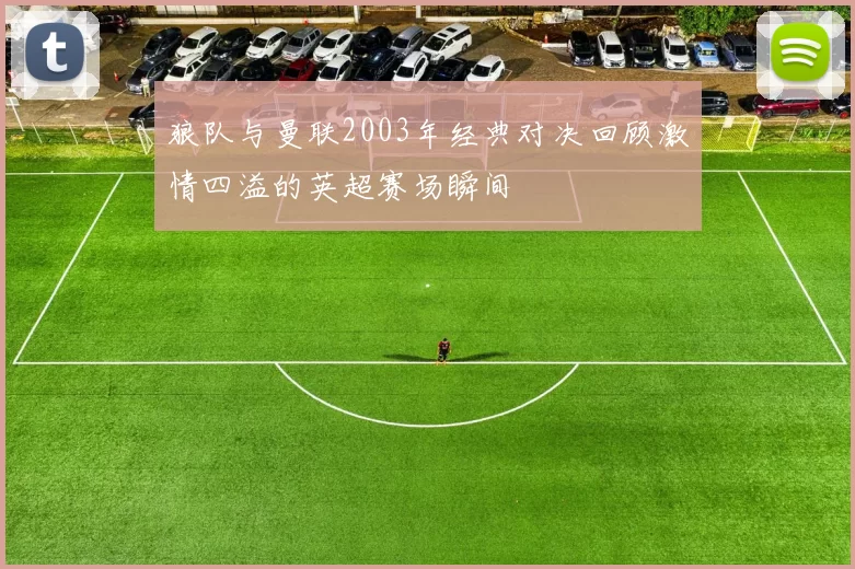 狼队与曼联2003年经典对决回顾激情四溢的英超赛场瞬间